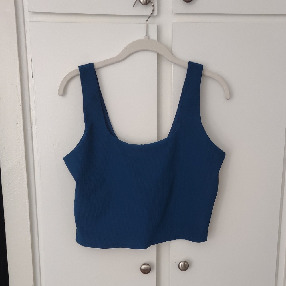 Skechers Women's Blue Crop Top